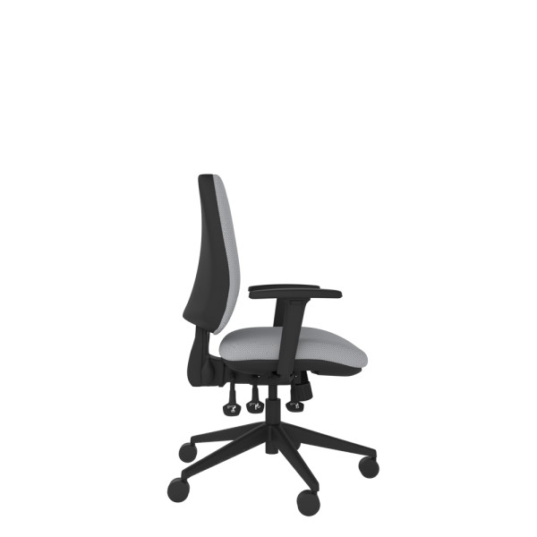 IT150 Moulded Medium Back Ergonomic Chair with Small Seat 