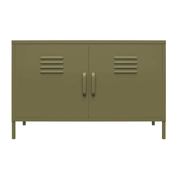 Bradford 2 Door Metal Accent Cabinet