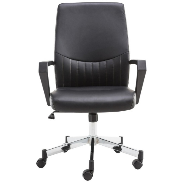 Brooklyn Low Back Faux Leather Chair