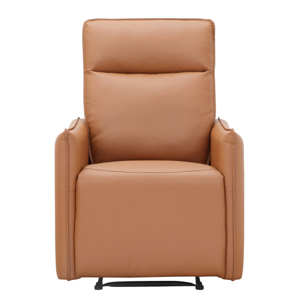 Lugo PU Cognac Recliner Chair