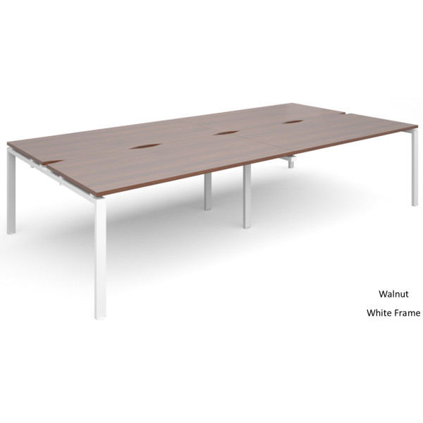 Adapt 1600mm Deep Double Back To Back Desks