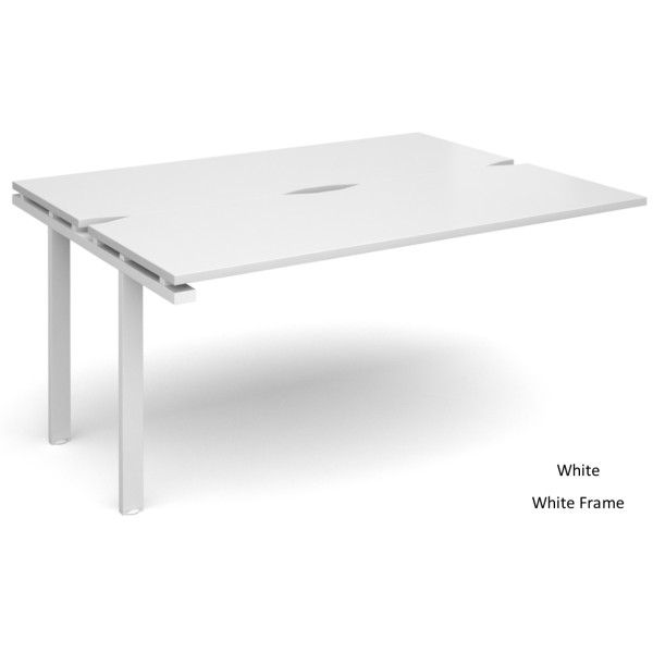 Adapt 1200mm Deep 2 Person Extension Desk