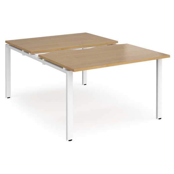 Adapt 1600mm Deep Sliding Top Back to Back Bench Desk
