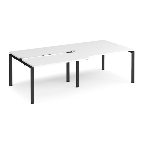 Adapt 1200mm Deep Sliding Top Double Back to Back Bench Desk