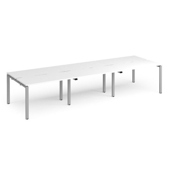 Adapt 1200mm Deep Triple Back To Back Desks