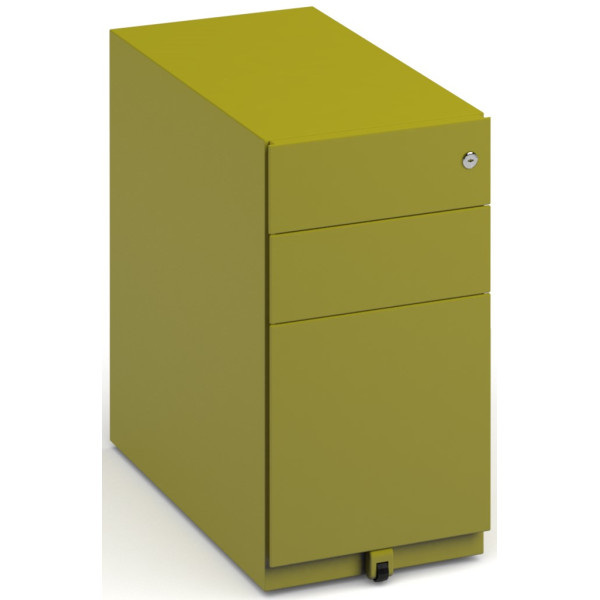 Bisley Slimline 300mm Wide Steel Pedestal