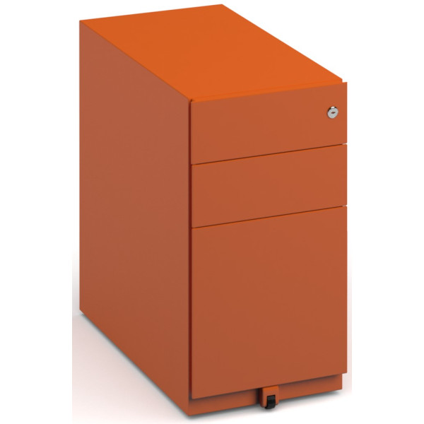 Bisley Slimline 300mm Wide Steel Pedestal