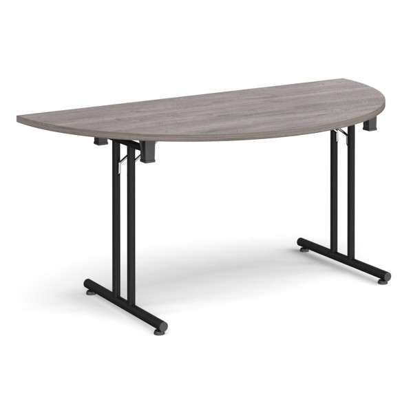 Deco Folding Leg Semi-Circular Meeting Room Table