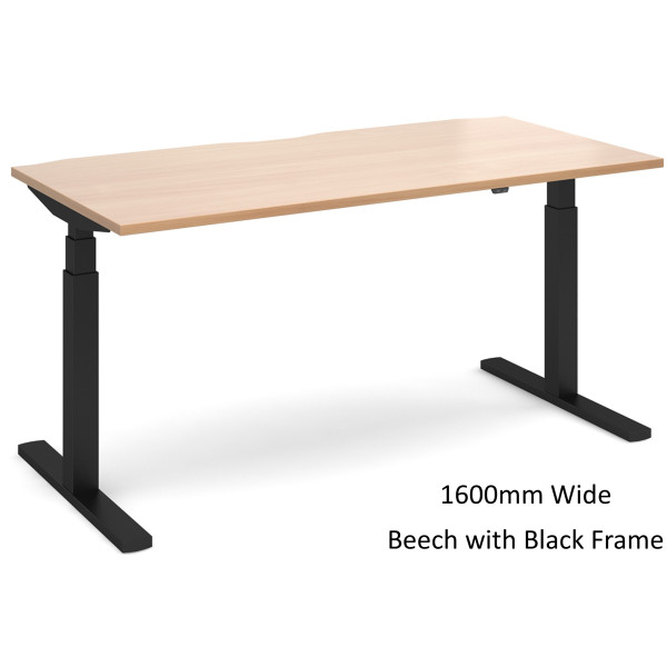 Elev8 Touch Sit-Stand Straight Office Desk