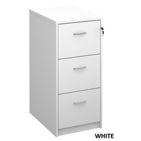 Maestro Lockable Wooden Filing Cabinet - 45KG Capacity Per Draw