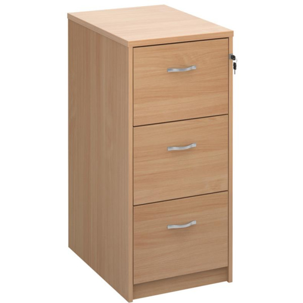 Maestro Lockable Wooden Filing Cabinet - 45KG Capacity Per Draw