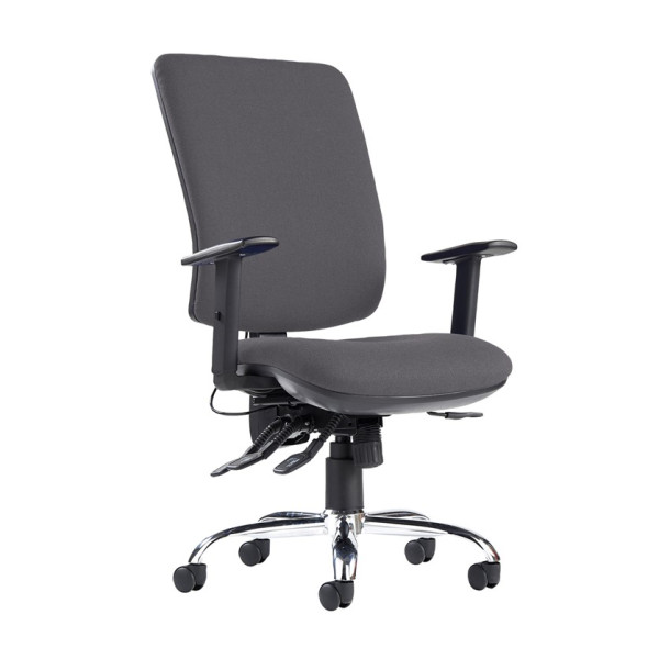 Senza Bespoke Ergonomic 24 Hour High Back Fabric Chair