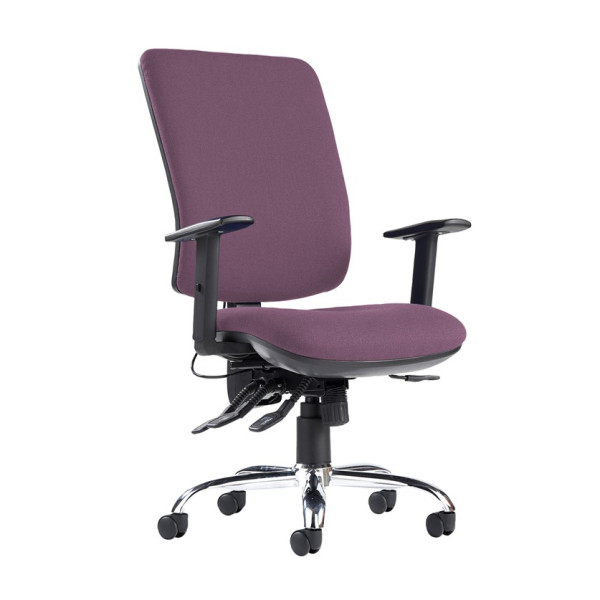 Senza Bespoke Ergonomic 24 Hour High Back Fabric Chair