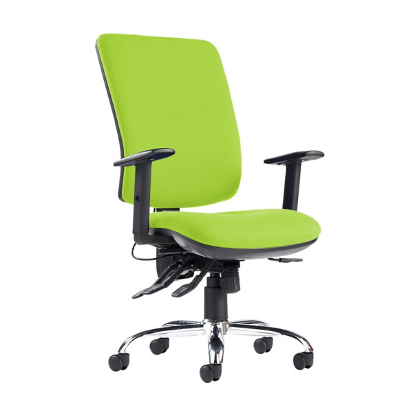 Senza Bespoke Ergonomic 24 Hour High Back Fabric Chair