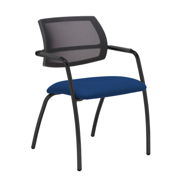 Tuba Mesh Back 4 Leg Visitor Chair