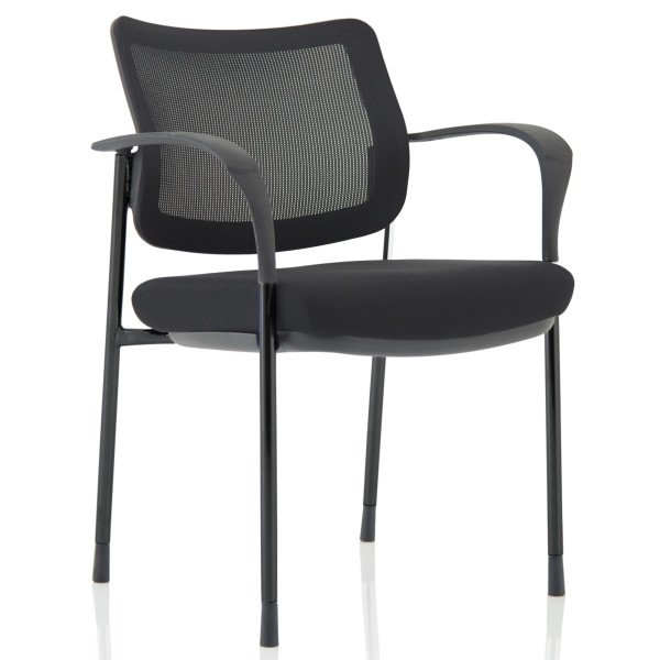 Brunswick Deluxe Mesh Back Visitor Chair with Arms