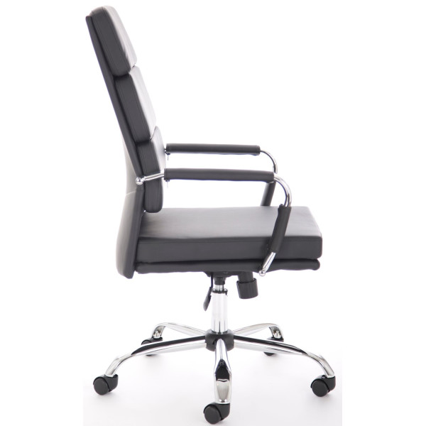 Advocate High Back Black Leather Office Chair