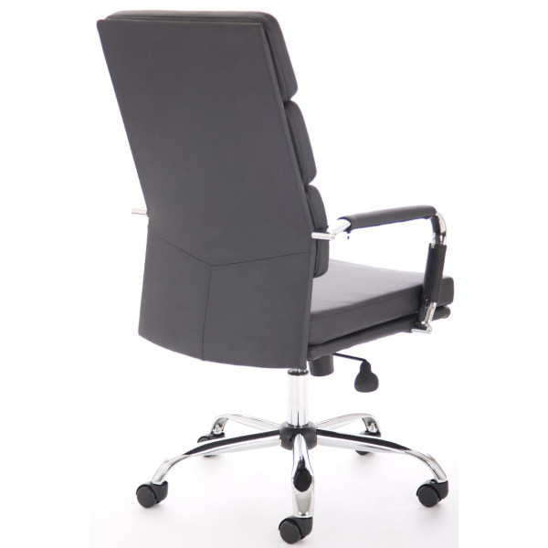 Advocate High Back Black Leather Office Chair