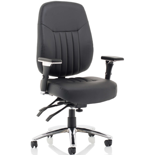 Barcelona Leather 24 Hour Heavy Duty Office Chair  