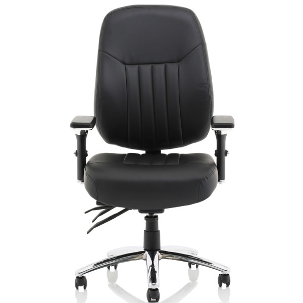 Barcelona Leather 24 Hour Heavy Duty Office Chair  