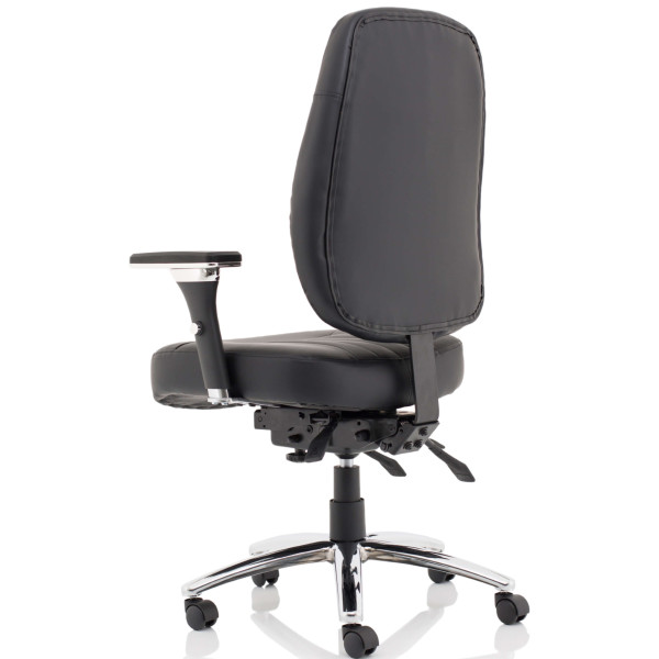 Barcelona Leather 24 Hour Heavy Duty Office Chair  