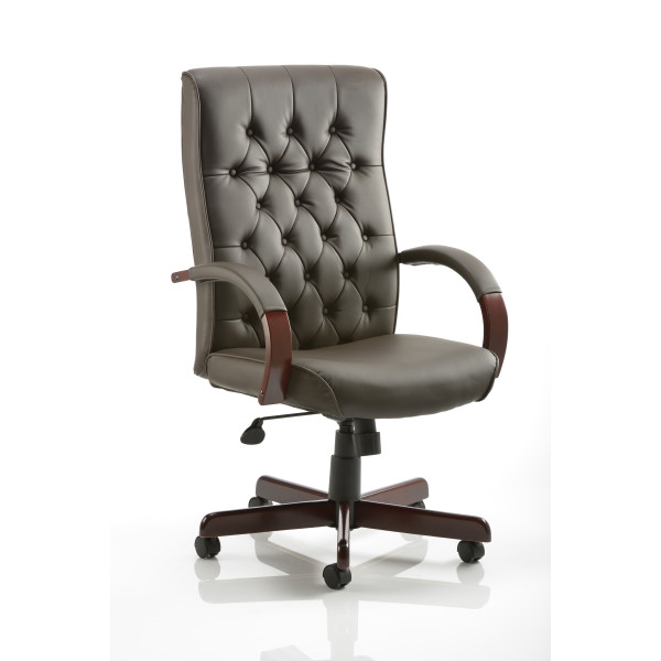 Chesterfield Traditional Leather Office Chair