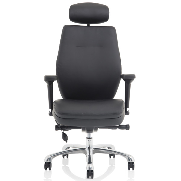 Domino Leather Ergonomic 24 Hour Office Chair