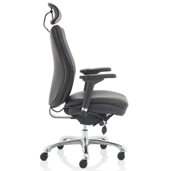 Domino Leather Ergonomic 24 Hour Office Chair