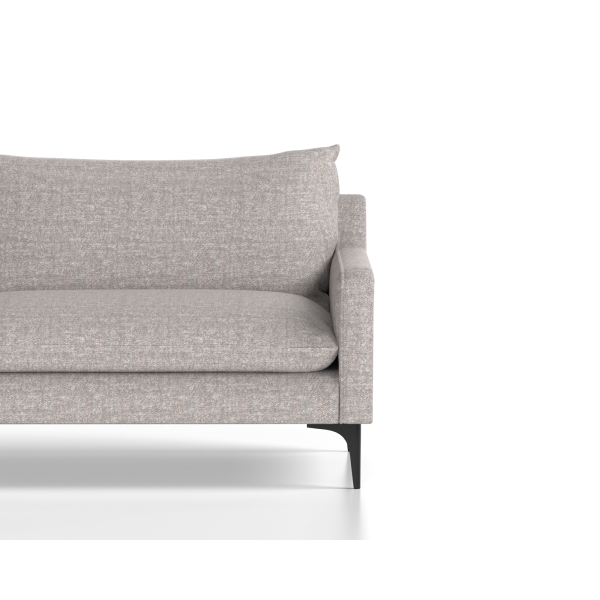 Emmy Grey Cushioned 3 Seater Sofa