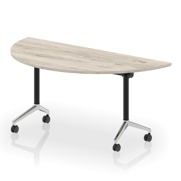 Rayleigh Flip Top 1600mm Semi Circle Table
