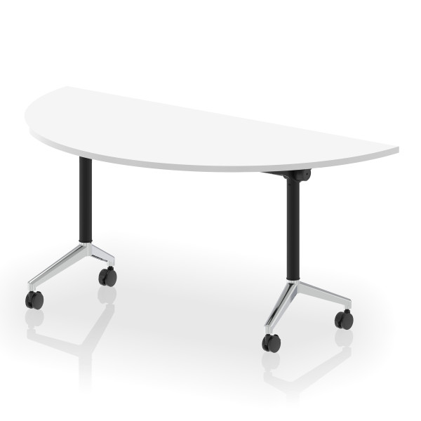 Rayleigh Flip Top 1600mm Semi Circle Table