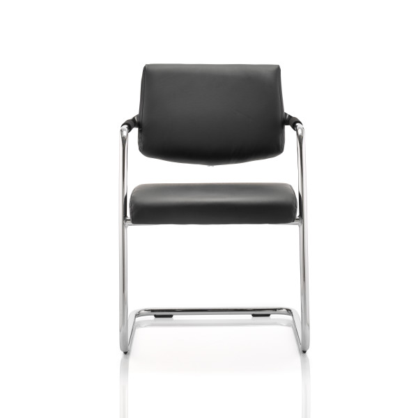 Havanna Leather Cantilever Meeting Room Chair