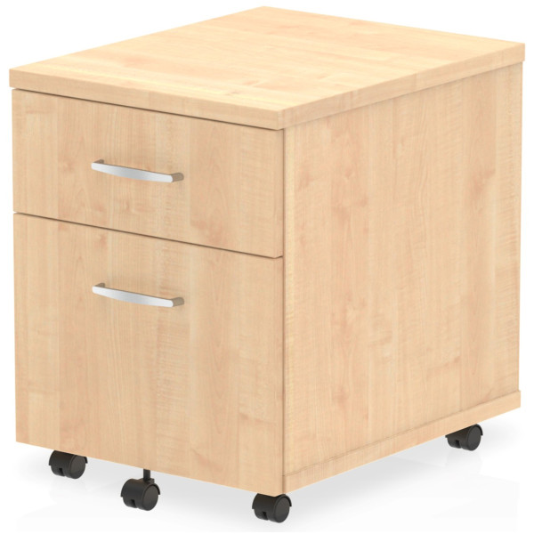 Rayleigh Lockable Mobile Pedestal - 2 or 3 Drawer