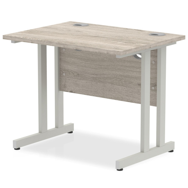 Rayleigh 600mm Deep Cantilever Straight Office Desk