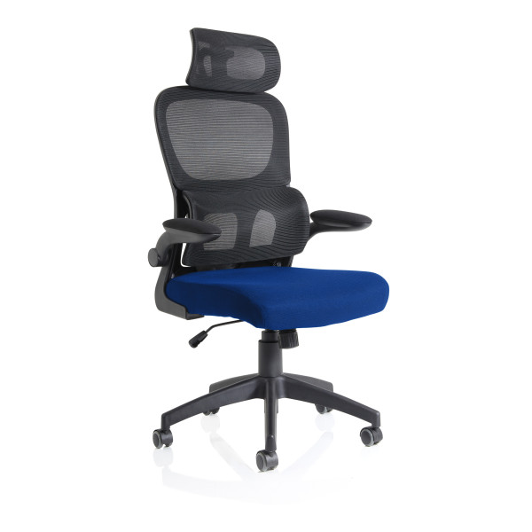 Iris Bespoke Task Operator Mesh Back Chair With Headrest