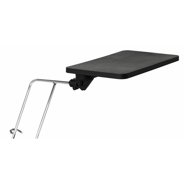 Milan Folding Black Vinyl Chair