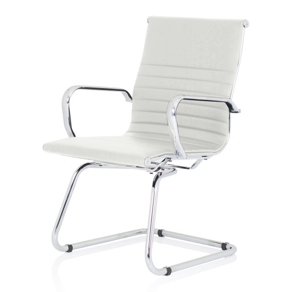 Nola Leather Cantilever Office Chair 