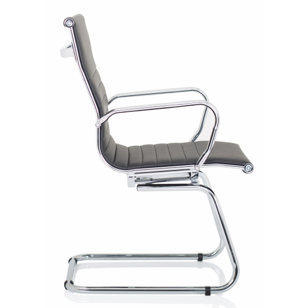 Nola Leather Cantilever Office Chair 