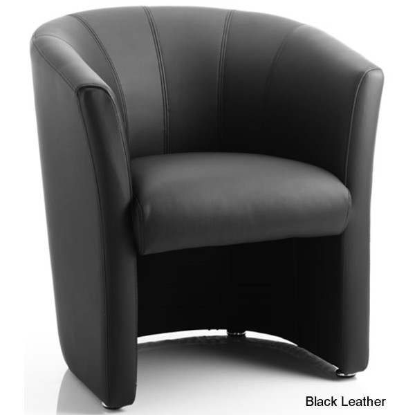 Neo Leather Single Tub Reception Chair