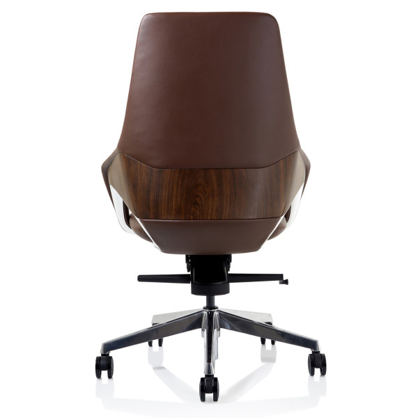 Olive Boardroom Leather Executive Office Chair 