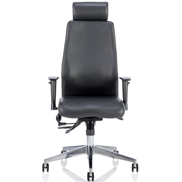 Onyx 24 Hour Leather Posture Office Chair 
