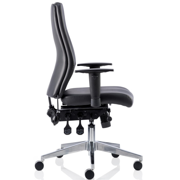 Onyx 24 Hour Leather Posture Office Chair 