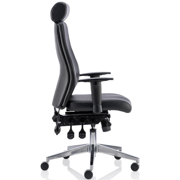 Onyx 24 Hour Leather Posture Office Chair 