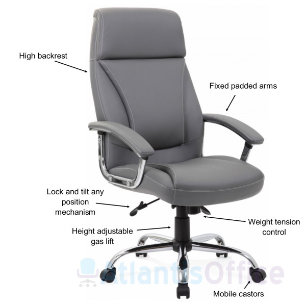 Penza Bonded Leather Executive Office Chair