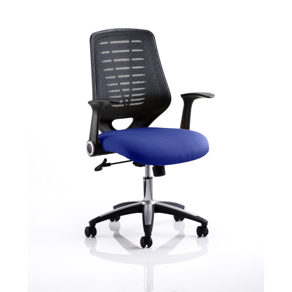 Relay Bespoke Mesh Back Task Chair With Foldaway Arms