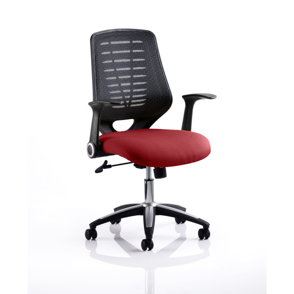 Relay Bespoke Mesh Back Task Chair With Foldaway Arms