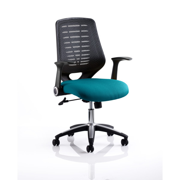 Relay Bespoke Mesh Back Task Chair With Foldaway Arms