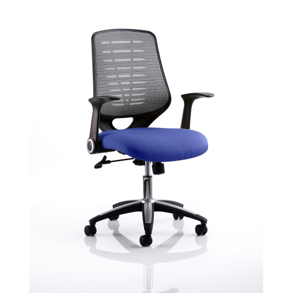 Relay Bespoke Mesh Back Task Chair With Foldaway Arms