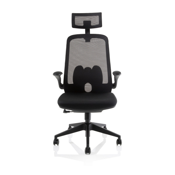 Sigma Executive Mesh Chair With Folding Arms