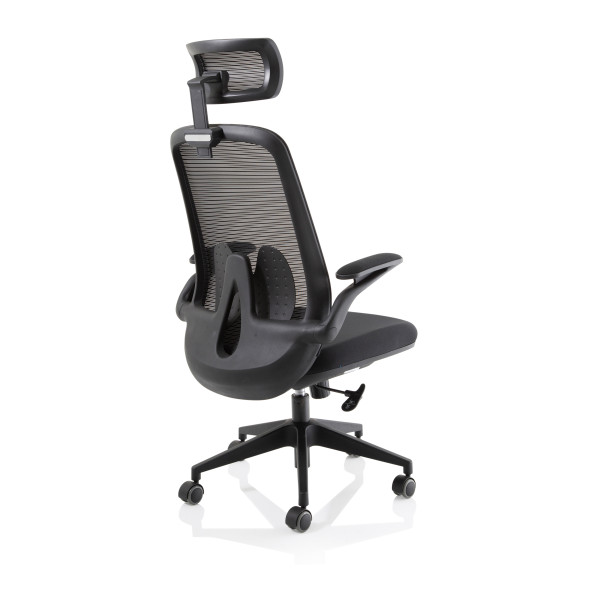 Sigma Executive Mesh Chair With Folding Arms